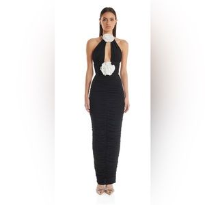 NWT Eliya the Label Black Gown